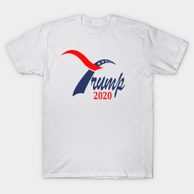 Trump 2020 T-Shirt by Etopix